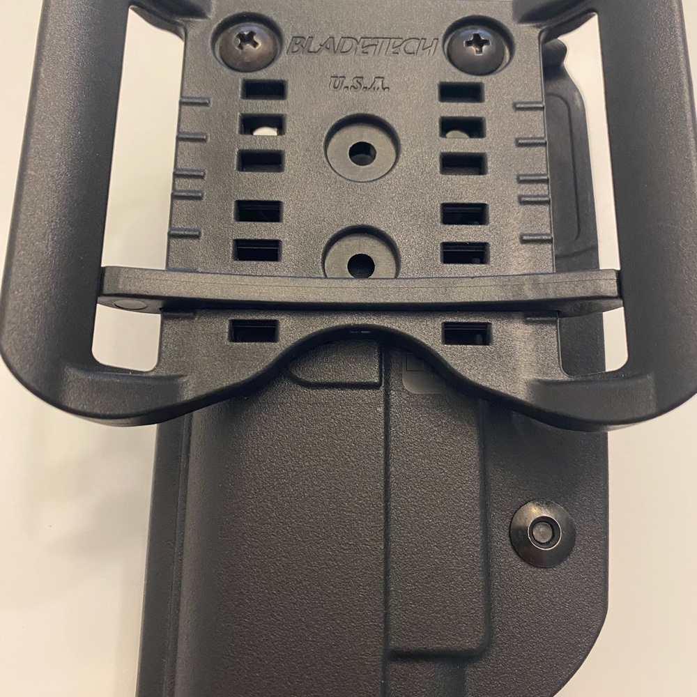 Black Holster for a full size Taurus 1911 with a rail Blade Tech